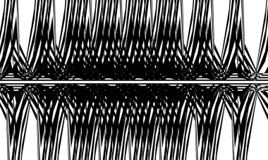 Kapak için operasyon sanatı biçiminde soyut siyah doku yaratıcı desen