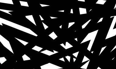 Siyah ve beyaz soyut arkaplan ve operasyon sanatında fantastik desenler.