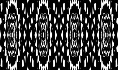 Tasarım monokrom kalıpları için şık duvar kâğıdı