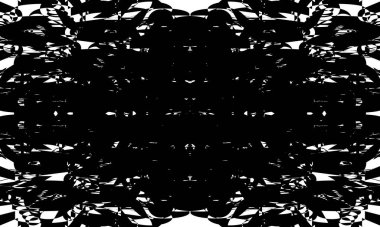 Operasyon sanatı tarzında duvar kağıdı siyah desen