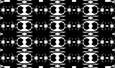 Siyah mistik desenler. Tasarım için orijinal duvar kağıdı.