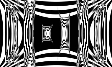 İlginç bir deseni olan gizemli ve mistik tek renkli duvar kağıdı.