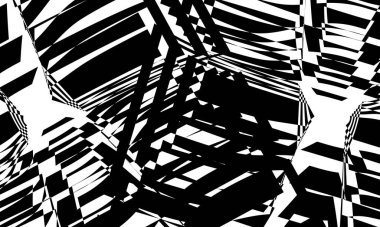 Beyaz arkaplanda operasyon sanatının siyah deseni