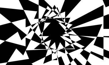 monokrom duvar kağıdı op sanat stili orijinal tasarım konsepti