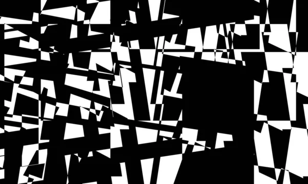 波纹黑白壁纸设计迷人的光学错觉创意概念 — 图库矢量图片