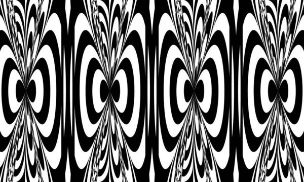 Noir Motifs Abstraits Avec Illusion Optique Papier Peint Original Pour — Image vectorielle