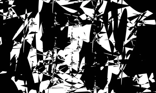 漂亮的黑色图案行动艺术风格现代墙纸 — 图库矢量图片