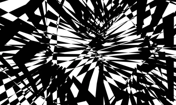 Візерунки Стилі Оптичної Ілюзії Мистецтва Білому Тлі — стоковий вектор