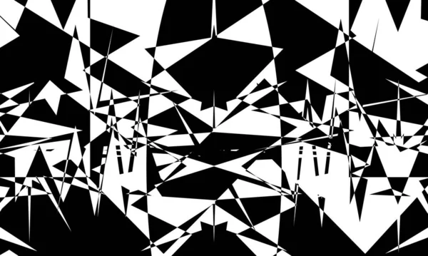 Sfondo Monocromatico Stile Art Ipnotizzante Illusione Ottica — Vettoriale Stock