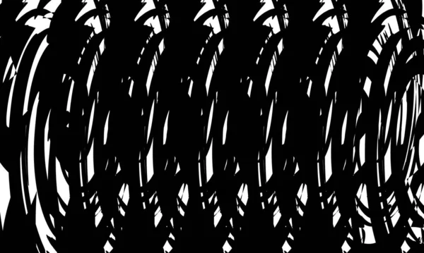 迷人的光学错觉独特的黑色图案 — 图库矢量图片