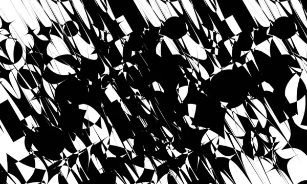 Abstrakter Hintergrund Stil Der Art Schwarzer Muster — Stockvektor