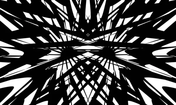 魅惑的なオープンアートオリジナルブラックパターン — ストックベクタ