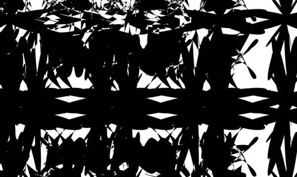 Patrones Arte Negro Sobre Fondo Blanco Fondo Pantalla Creativo Para — Vector de stock