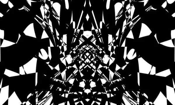 Verzaubern Schwarze Art Muster Ursprüngliches Design — Stockvektor