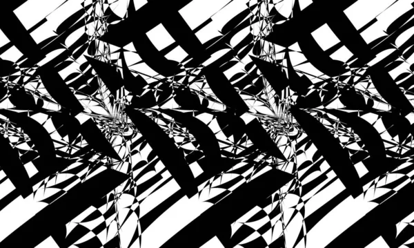 Kreative Muster Art Stil Monochrome Textur Für Das Design — Stockvektor