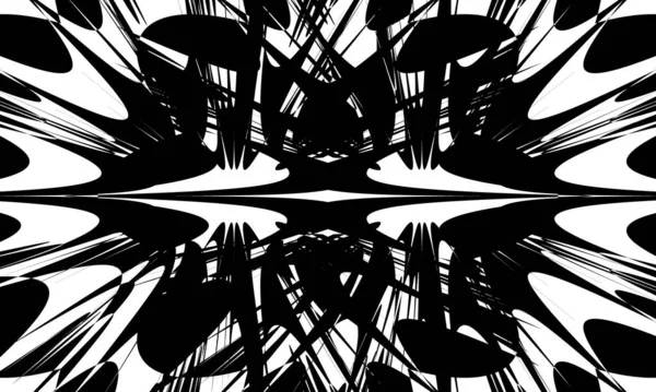 Abstraktes Schwarzes Muster Das Die Illusion Einer Ungleichmäßigen Oberfläche Vermittelt — Stockvektor
