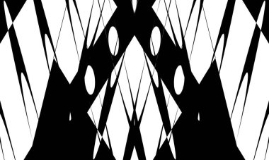 Modern tarzda cadılar bayramı için siyah gizemli desen