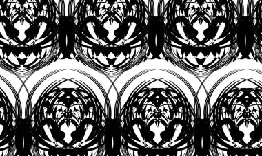 Gizemli siyah desenli mistik tek renkli duvar kağıdı