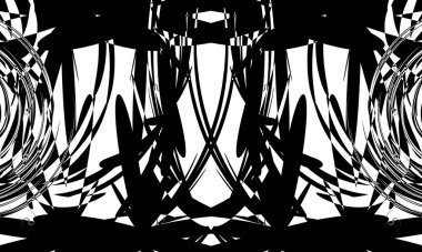 beyaz arkaplanda siyah huni deseni tasarım için yaratıcı duvar kağıdı