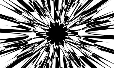 dalgalanma desenli op sanat monokrom duvar kağıdı