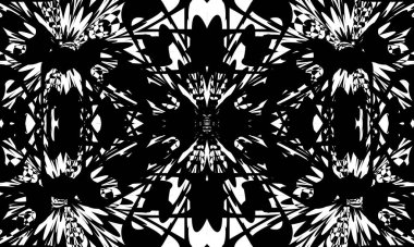 Yaratıcı tasarım için gizemli cadılar bayramı duvar kâğıdı için siyah mistik desen