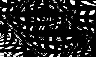 Orijinal tasarım için bozuk siyah operasyon sanatı deseni