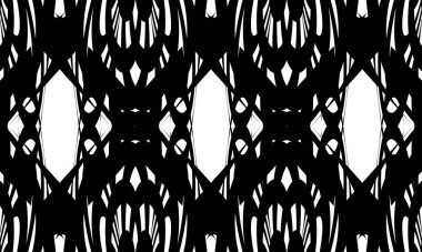 Operasyon sanatında siyah gizemli desenli duvar kâğıdı