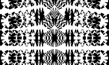 soyut ve dalgalanan siyah-beyaz operasyon sanat arka planı