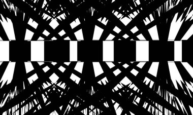 Modern operasyon sanatını optik illüzyonla kaplamak için yaratıcı desen