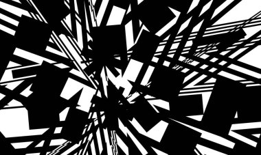 Yaratıcı tasarım için mistik monokrom duvar kağıdı