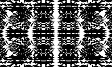 tasarım için op-art biçiminde siyah desen