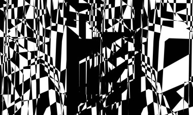 Cadılar Bayramı orijinal tasarımı için beyaz arkaplan tek renkli duvar kağıdı üzerindeki mistik siyah desen