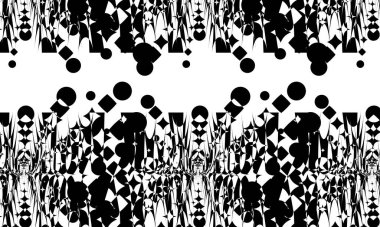 tasarım için siyah beyaz duvar kağıtları büyüleyici optik illüzyonlar