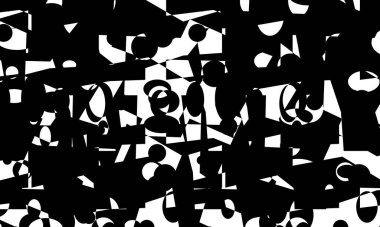 Optik illüzyonlu büyüleyici desen modern operasyon sanatı