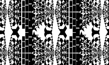 Modern tarzda cadılar bayramı için siyah gizemli desen