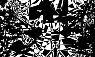 Operasyon sanatı stili monokrom desenli duvar kağıdı tasarım için