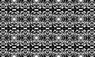 Operasyon sanatının orijinal tasarım konseptinde büyüleyici siyah desen