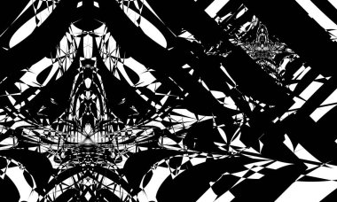 soyut siyah beyaz arka plan Fantastik optik yanılsama