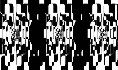 Beyaz arkaplanda cadılar bayramı için siyah gizemli desenler