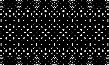 Optik yanılsama tarzında büyüleyici siyah desenler