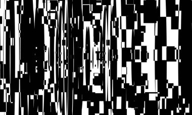 Tasarım için beyaz zemin üzerinde siyah desen modern dalgalanan duvar kağıdı