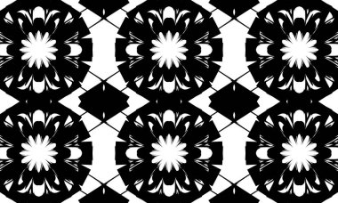 Cadılar bayramı için beyaz arka plan duvar kağıdındaki mistik siyah desenler