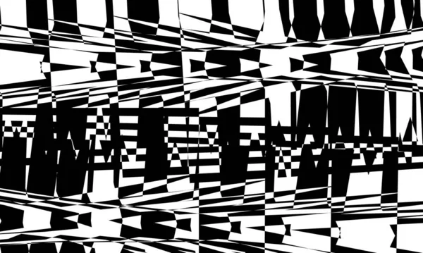 Fascinující Vzor Stylu Art Černé Bílé Tapety Pro Kreativní Design — Stockový vektor