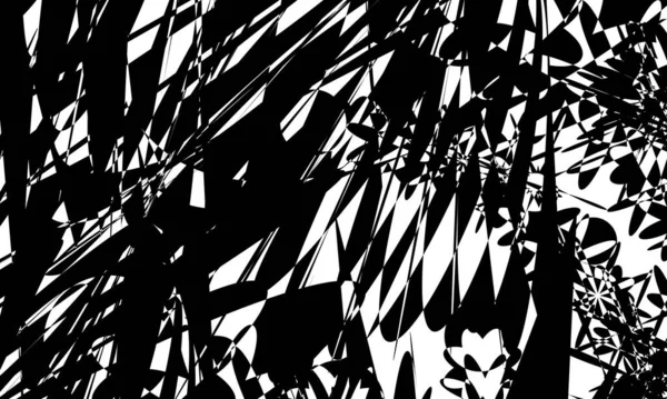 Motifs Uniques Noir Sur Blanc Design Élégant — Image vectorielle