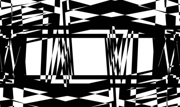 Black Pattern Original Design Optical Illusion — Stock Vector
