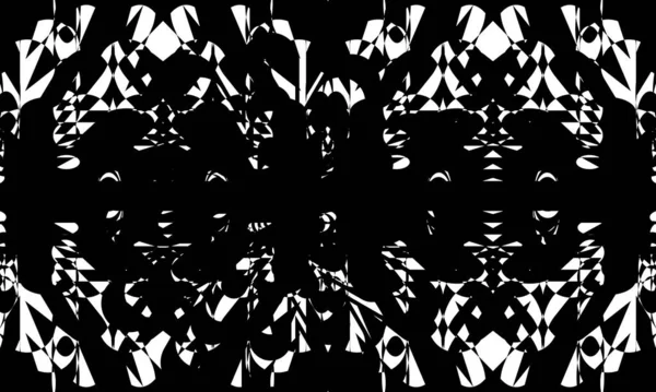 Черные Абстрактные Узоры Оптической Иллюзией Оригинальные Обои Дизайна — стоковый вектор