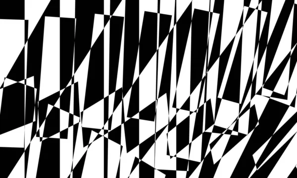 Motifs Noirs Abstraits Mystérieux Dans Style Art Sur Fond Blanc — Image vectorielle
