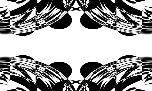 Schwarz Weiße Tapete Für Stilvolles Design Textur Für Den Einband — Stockvektor