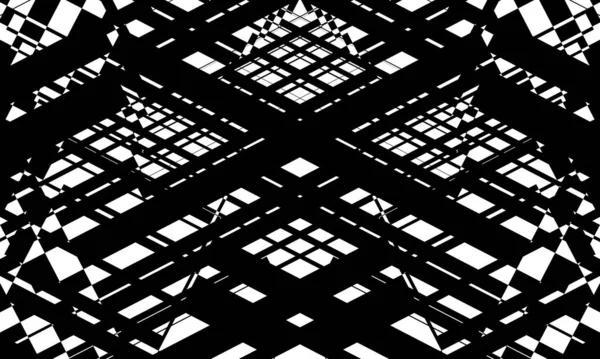 Monochromatické Tapety Stylu Art Mystický Vzor — Stockový vektor