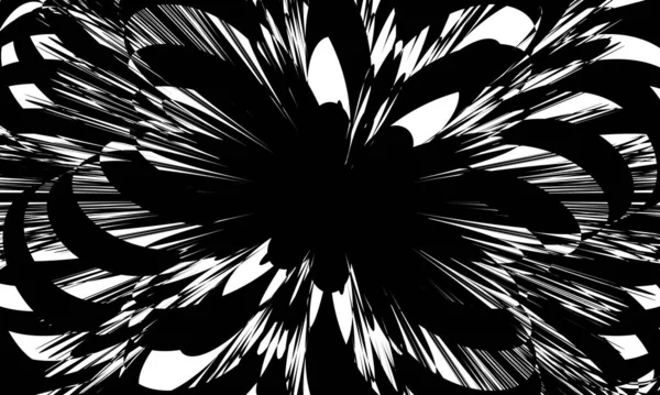 Patrón Negro Único Para Halloween Original Monocromo Fondo Pantalla Diseño — Vector de stock